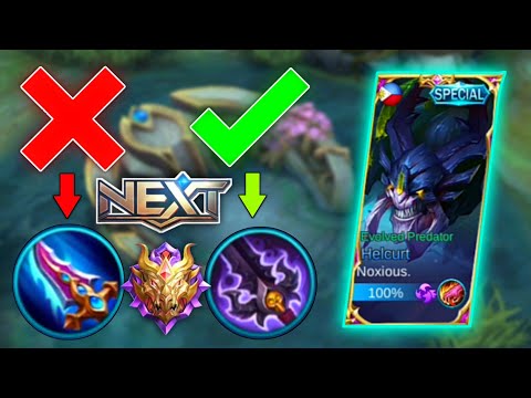 "ONE SHOT" HELCURT BEST BUILD 2020 | Top 1 Global Helcurt Build | Helcurt Gameplay | MLBB
