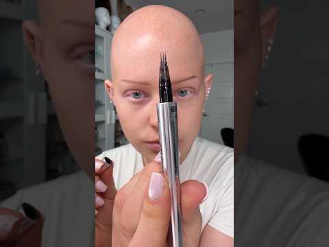 Explaining how I draw on my eyebrows || Alopecia makeup