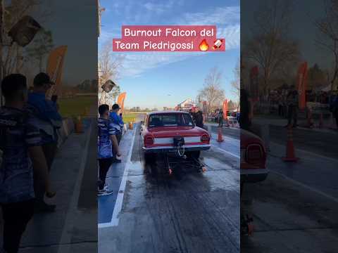 FORD FALCON ROJO Team Piedigrossi en Wilde #picadas #burnout #ford #falcon #aspirado #dragrace