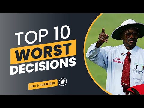 Top 10 Worst Umpire Decisions in Cricket History Ever. ❌ Shameful Umpiring ‼