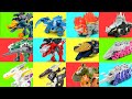 PowerRangers DinoSoul All Mecha Kishryu System Auxillary Transformation