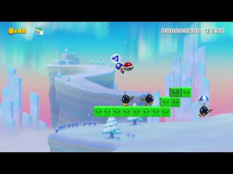 Winter's Koopa Shell by QuarahMker 🍄 Super Mario Maker 2 🍄 No Commentary 1cd