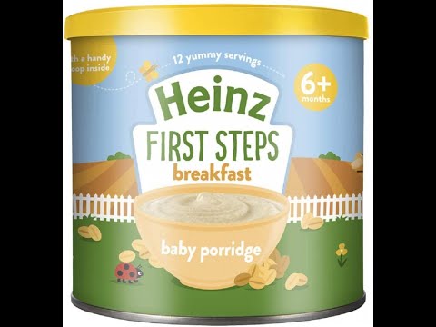 Multicolor heinz first steps cereal baby food, assorted, non...