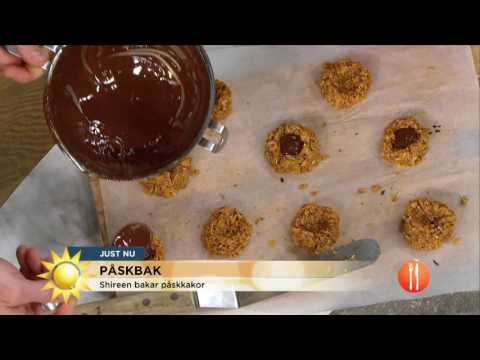 Baka Shireens ovanliga påskkakor - Nyhetsmorgon (TV4)