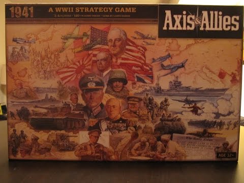 Axis & Allies 1941 - game Set Up video