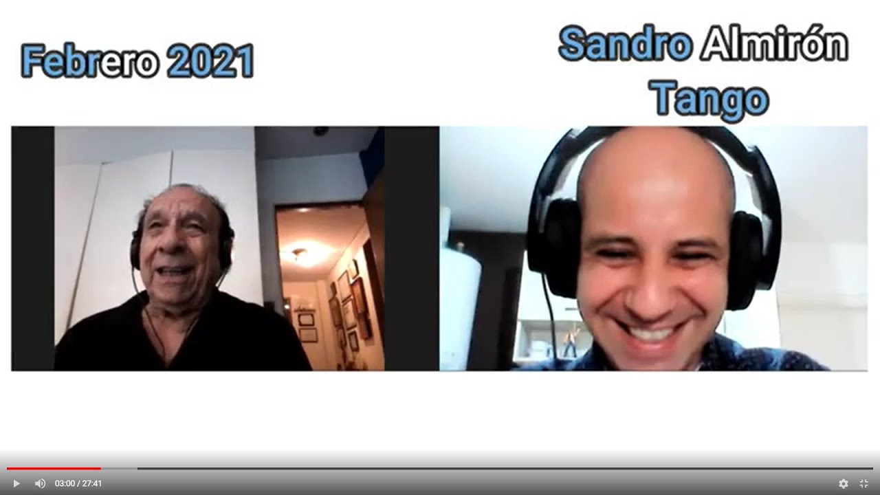 CHARLANDO con una LEYENDA 👠👠PARTE 2👞👞 👉Conociendo a Eduardo ARQUIMBAU👈  Sandro ALMIRÓN 2021