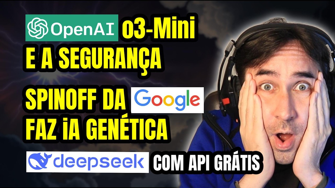 o3-mini da OpenAI Tem Nível de Risco Mais Alto das iAs Públicas, DeepSeek Usando API Grátis