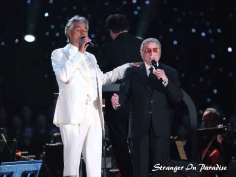 Andrea Bocelli / Tony Bennett * Stranger In Paradise Tribute