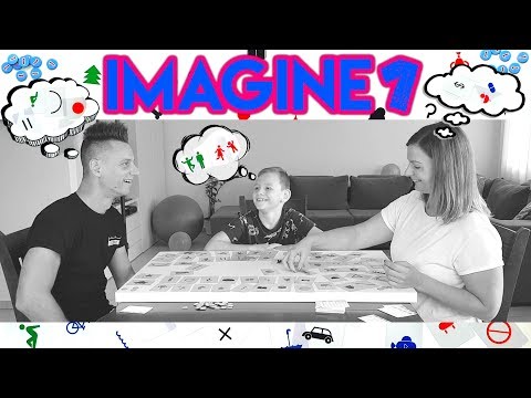 IMAGINE társasjáték /1. rész/ - Megeszi a térdét! - robekapu