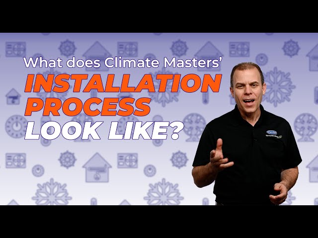 Climate Masters Inc YouTube: What does our installation process look like?