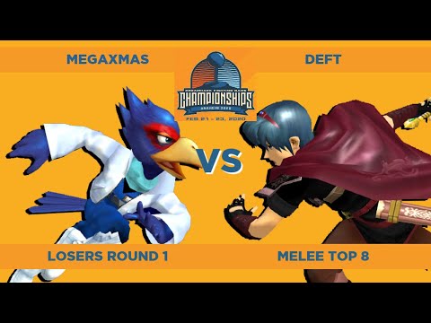 MegaXmas (Falco) vs. Deft (Marth) - Singles Top 8: Losers Round 1 | DreamHack Anaheim 2020 SSBM