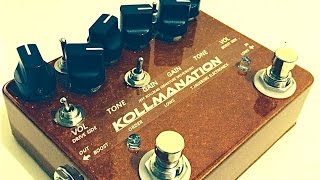Video thumbnail for KOLLMANATION -Jeff Kollman signature guitar pedal by Jeff Kollman