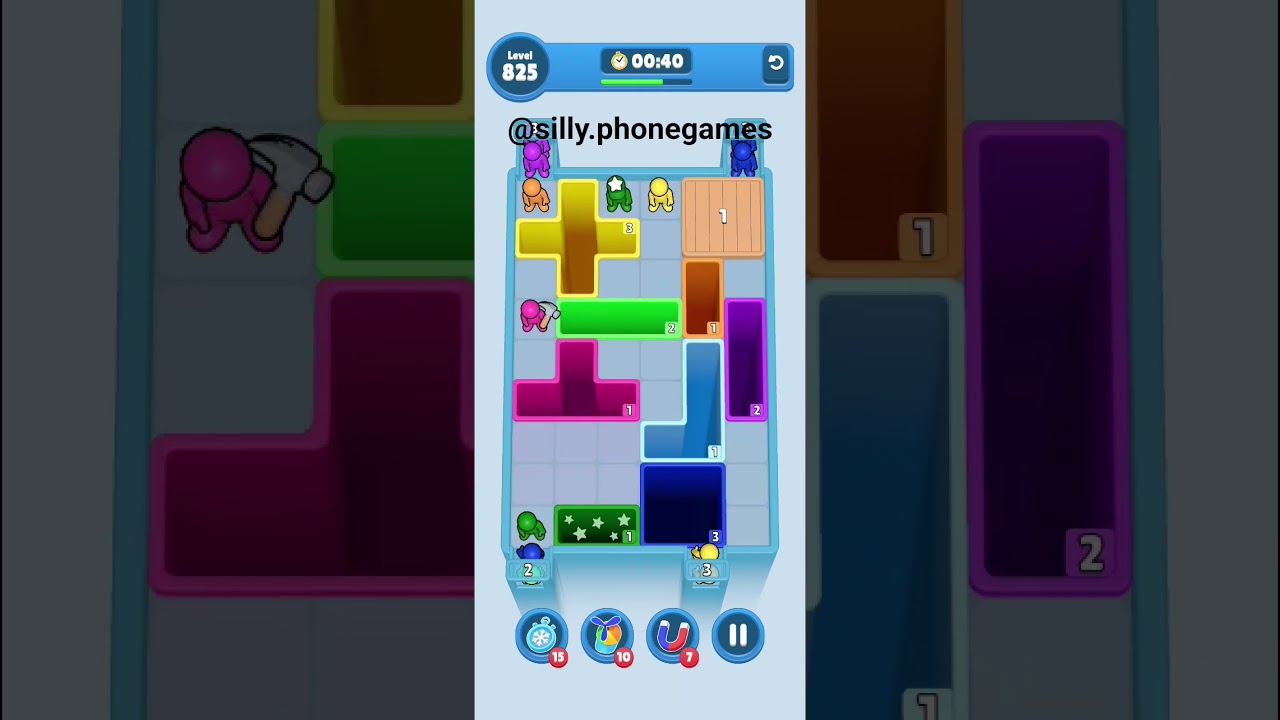 Drop Away Level 825 Walkthrough Solution