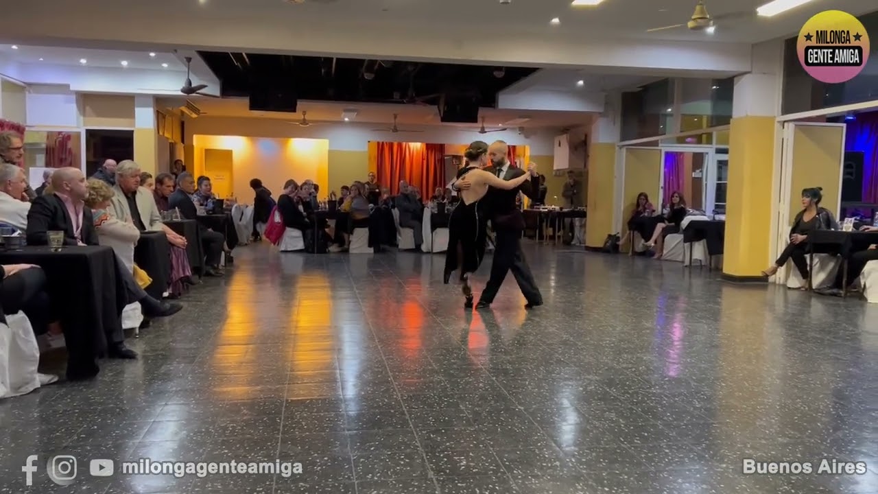 Leonardo Pankow y Valentina Massari - Milonga Gente Amiga - 11/JUN/2023 (1/3)