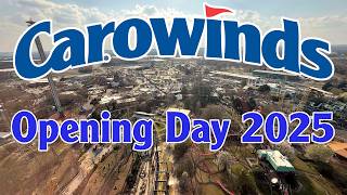 Carowinds 2025 Opening Day with The Legend
