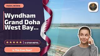 Wyndham Grand Doha West Bay Beach - Is This Even Real? | Doha, Qatar✨