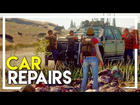 State of Decay 2 Gameplay Walkthrough - Part 2: How to Repair a Car! (PC/XBOX One)