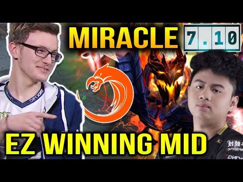MIRACLE Shadow Fiend vs TNC.Armel Lina in Dota 7.10 Winning Mid is not Enough