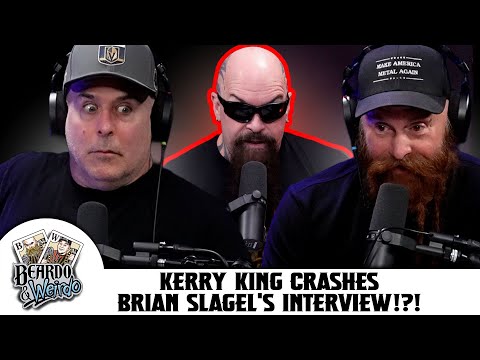 Slayer's Kerry King CRASHES Brian Slagel's Interview !?! | Beardo & Weirdo Ep.15