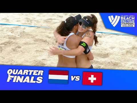 van Driel, E./Piersma B. vs. Böbner/Vergé-Dépré Z. - Quarter Finals Highlights Itapema 2023