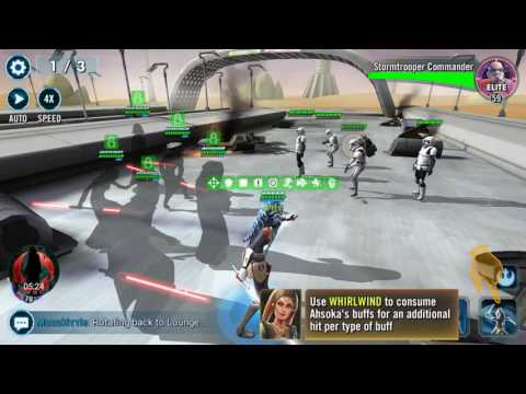 Star Wars Galaxy of Heroes:Ashoka Tano Fulcrum Unlocked