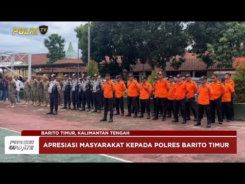 PRESISI UPDATE : APRESIASI POLRES BARTIM AMANKAN PILKADA 2024 12/05/2025 (17.00)