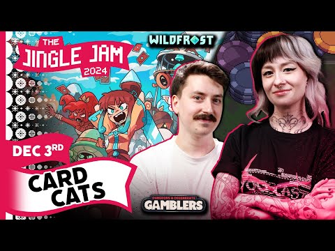 Card Cats: Pedguin & Boba | Jingle Jam 2024 Day 3