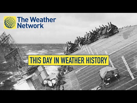 1944: Typhoon Cobra kills 790 U.S. sailors during WWII