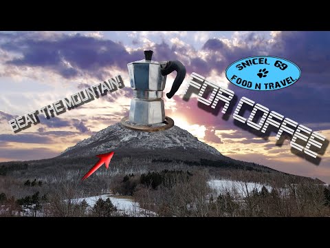 Coffee challenge on the mountains - Hike to snowy Nanos Slovenia - Snicel 69