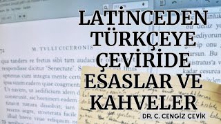 Latinceden Türkçeye çeviride esaslar ve kahveler