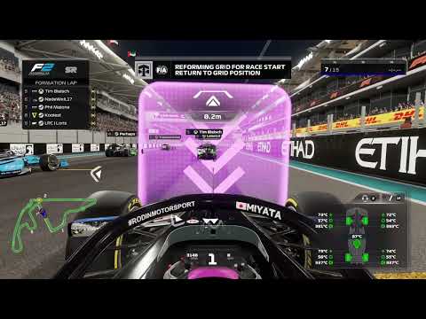 LRC F1 24 F2 Challenge Finale Abu Dhabi (We got the P3)