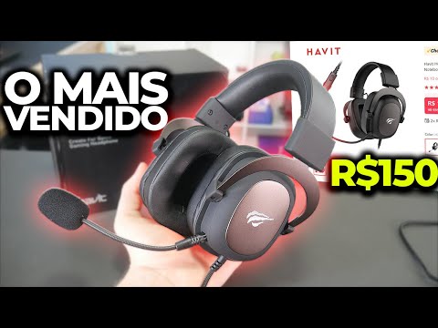 TODO MUNDO QUER ESSE HEADSET GAMER HAVIT! POR R$150 VALE A PENA? ANÁLISE H2002D