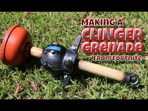 Making the Clinger Grenade from Fortnite