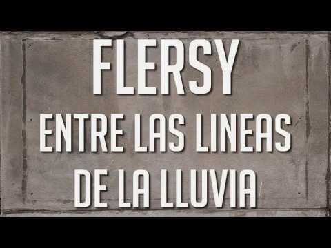 Flersy Entre las lineas de la lluvia letra