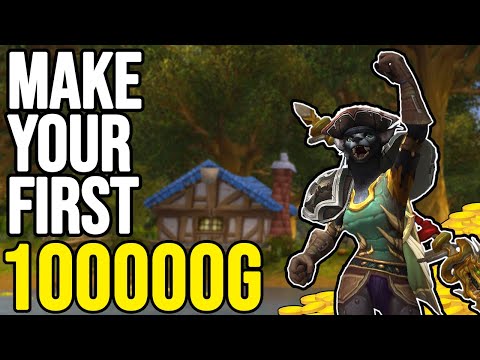 How to EASILY make your first 100k Gold in WoW - Step by Step Guide