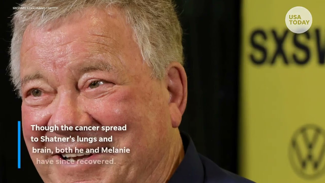 William Shatner reveals he and daughter Melanie fought Stage 4 cancer together