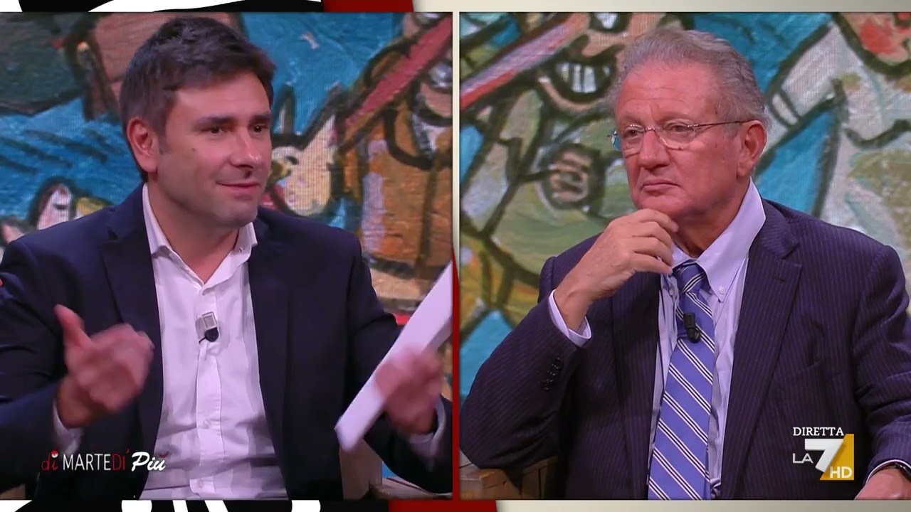 Floris: "Zelensky fa bene a fidarsi di Meloni?", Di Battista reagisce così