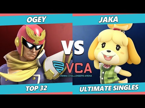 VCA 2021 Top 32 - Ogey (Captain Falcon) Vs. Jaka (Isabelle) SSBU Ultimate Tournament