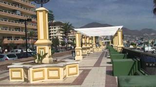 preview picture of video 'Fuengirola, Paseo Marítimo Rey de España. Octubre 2009.'