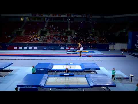 MARTIN Jorge (ESP) M - 2022 Trampoline Worlds, Sofia (BUL) - Q Trampoline Exercise 2