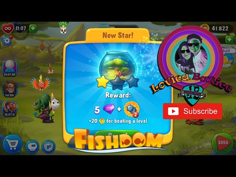 Fishdom - Level 3951 - 3955 - Aquarium Savanna - Gameplay