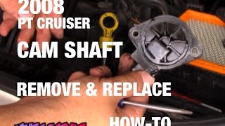 How to remove and replace the Camshaft Sensor for a 2008 PT Cruiser