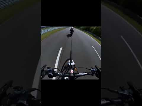 Fastest Towed Bicycle  The only one Australian man reach 272km/h world record #sportsbike