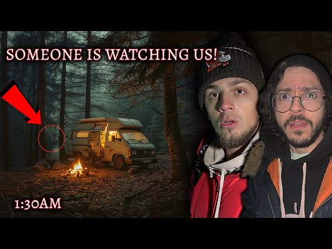 TERRIFYING CAMPING TRIP | SOMEONE WAS WATCHING US - THE MOST SCARED IVE EVER BEEN WHILE CAMPING