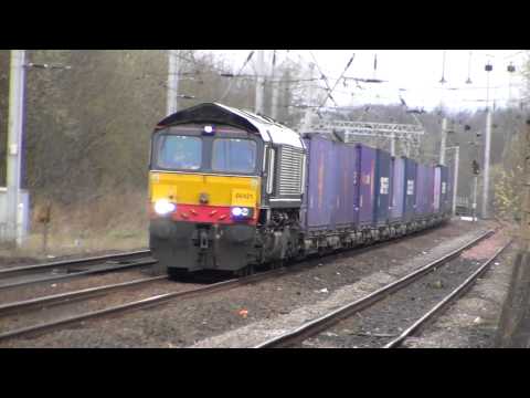 66421 on the Coatbridge to Daventry boxes