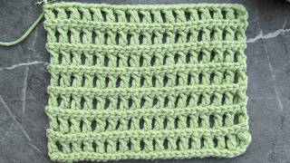 Crochet Nautical Lace Stitch