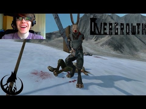 Overgrowth + Webcam - Rudolf The Red Nosed Bunny!!