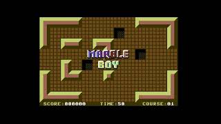 COMMODORE 64 =+ MARBLE BOY += 4KB Craptastic Compo 2022