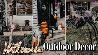 HALLOWEEN 2023 | DIY GRAVEYARD DECORATIONS | FRONT YARD HALLOWEEN DECORATING | OUTDOOR DECOR