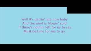 Time For Me To Go - Lee Ann Womack (Lyrics On Screen)